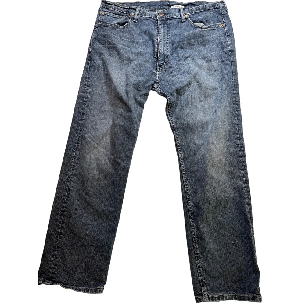 Vintage Levi's 505 Jeans Regular Fit Straight Leg Classic‎ Y2K  W38 L30 red tab